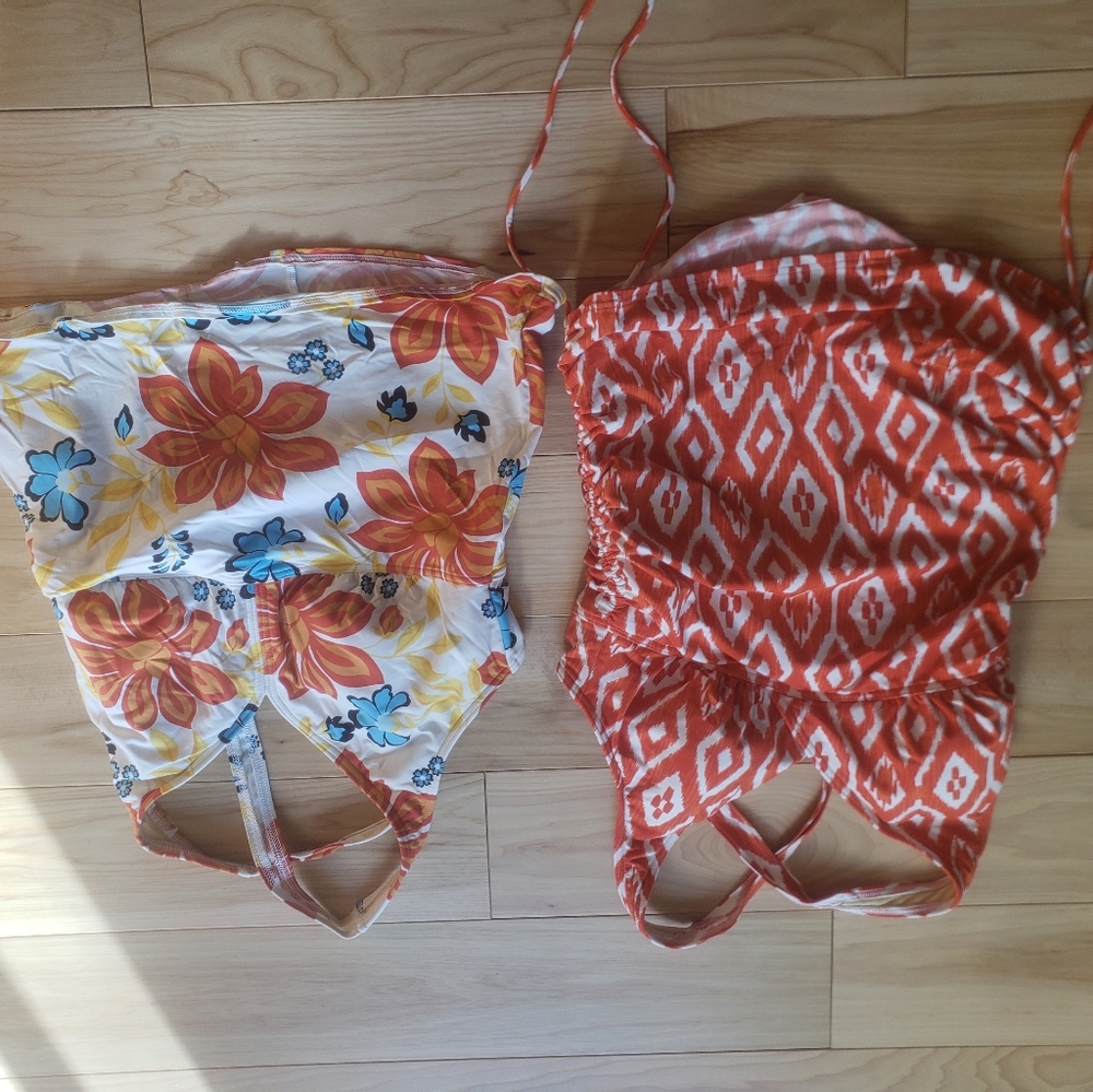 Tankini bathing suit tops